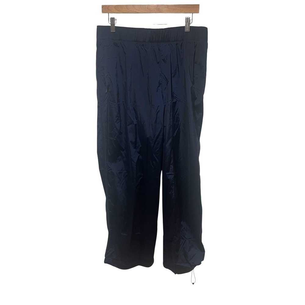 Athleta Rise Pant Womens Large Pantalon Rise Navy Gorpcore Hiking Utility NWT